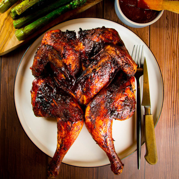 bbq chicken, summer grill, bbq season, bbq meat, butterflied chicken