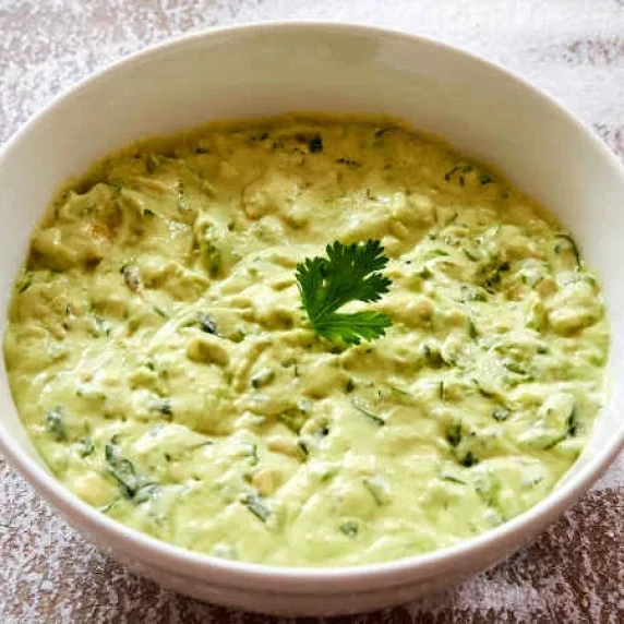 guacamole, spicy avocado dip in a bowl