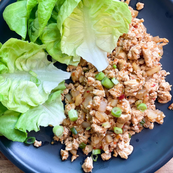 [Spicy] Chicken Lettuce Wraps