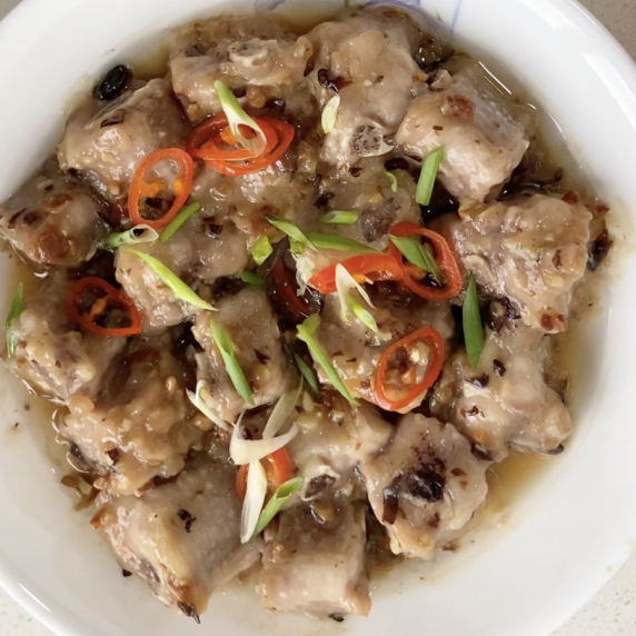 Steamed Spare Ribs with Black Beans