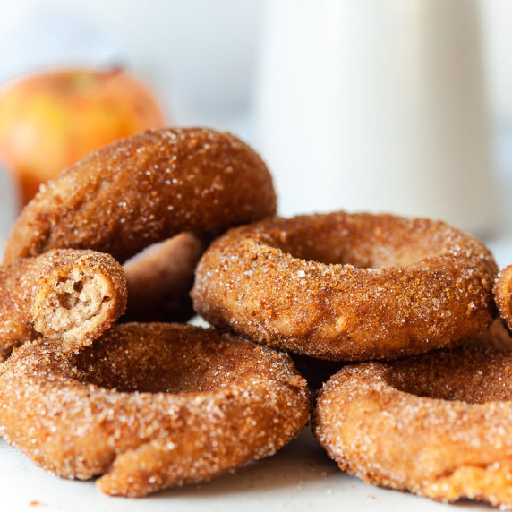 Vegan Baked Apple Cider Donuts