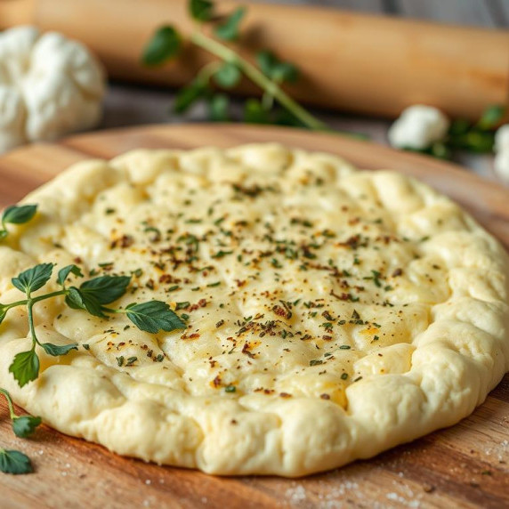 vegan cauliflower pizza crust recipe