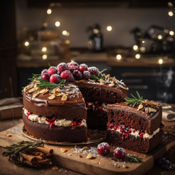 Vegan Christmas Cake Recipe