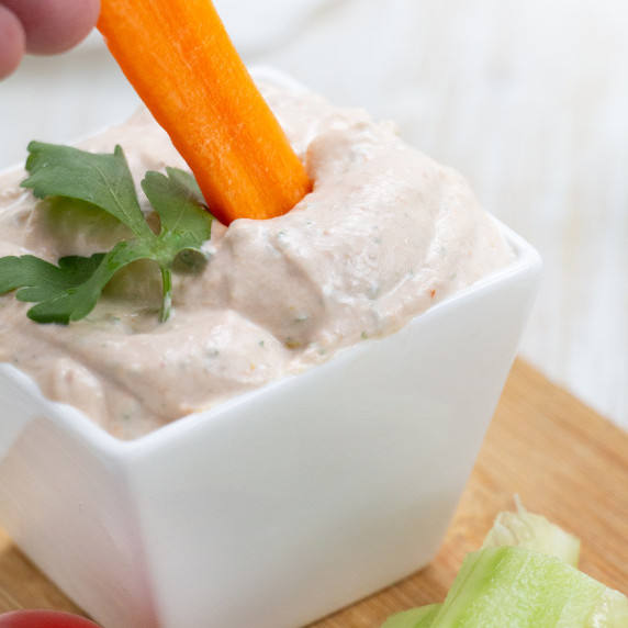 smooth cream dip