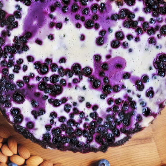 Wild Blueberry Pie