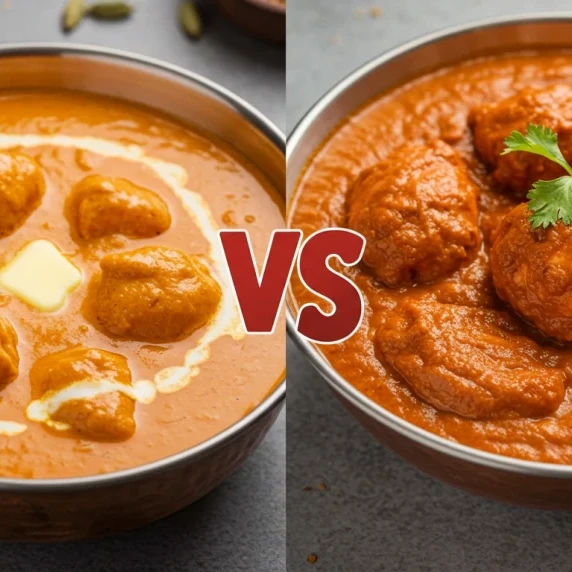 Butter Chicken vs. Tikka Masala
