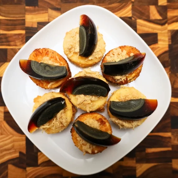 century egg with deep fried tofu