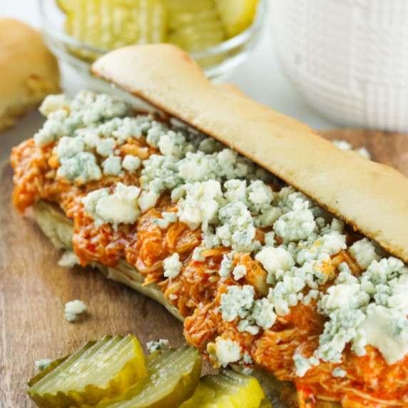 Shredded Buffalo Chicken Sandwich