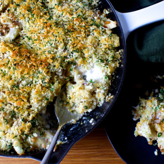 Crusty Baked Cauliflower and Farro
