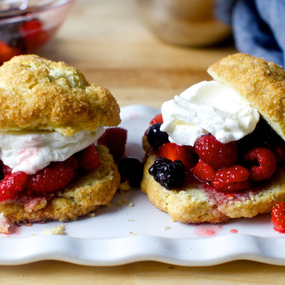 Easy Drop Berry Scones