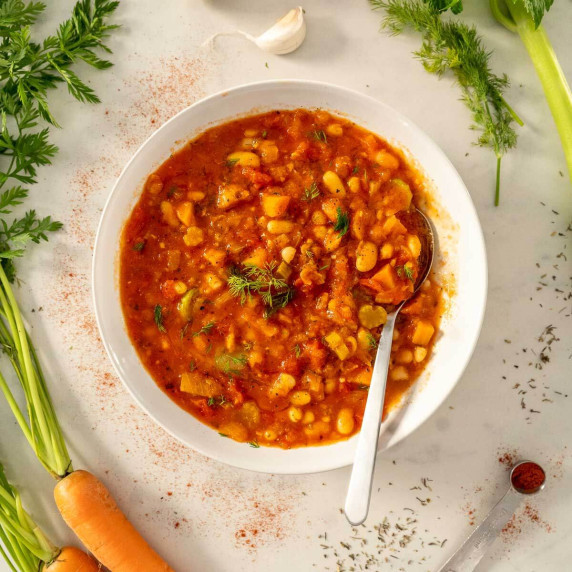 Fasolada Greek White Bean Soup