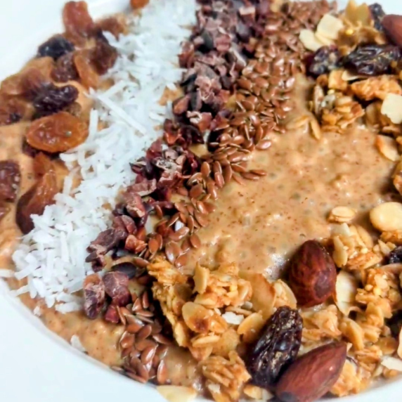 peanut butter oatmeal steel cut oats healthy