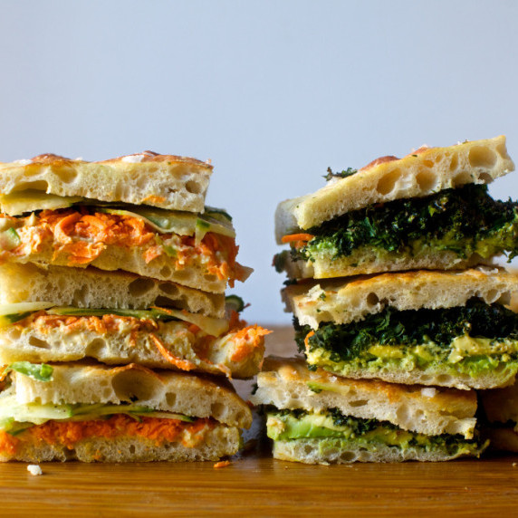 Focaccia Sandwiches for a Crowd