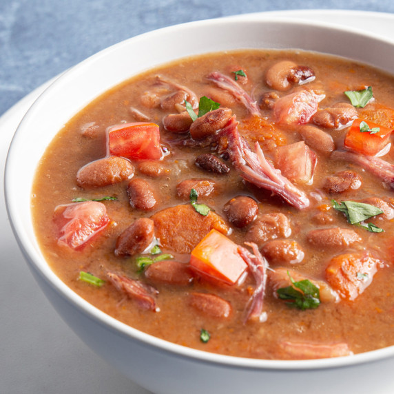 Instant Pot Ham and Bean Soup