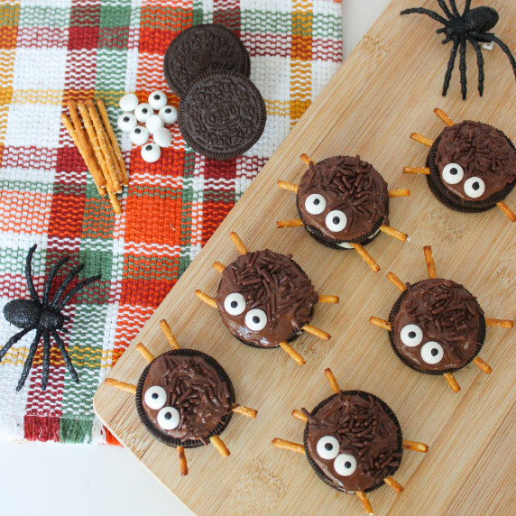 oreo spider cookies