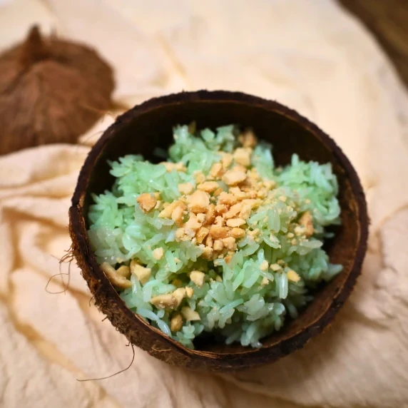 pandan sticky rice