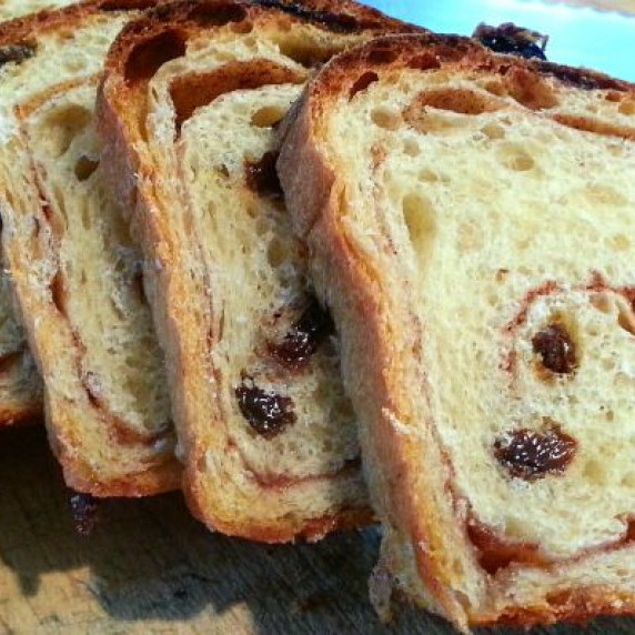 World's Best Cinnamon Raisin Bread (Not Bread Machine)