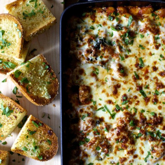 Pizza Beans / Tomato and Gigante Bean Bake