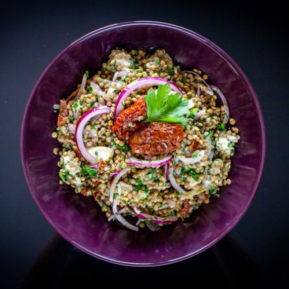 Gorgonzola Lentils Salad 