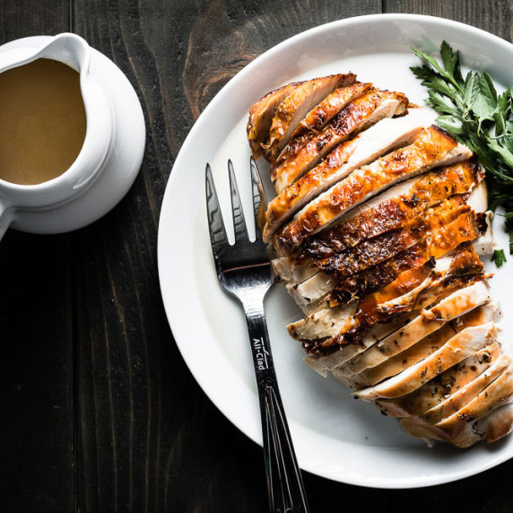 herb-roasted turkey breast