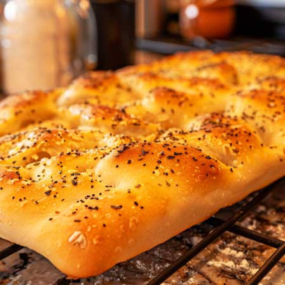 sourdough focaccia bread