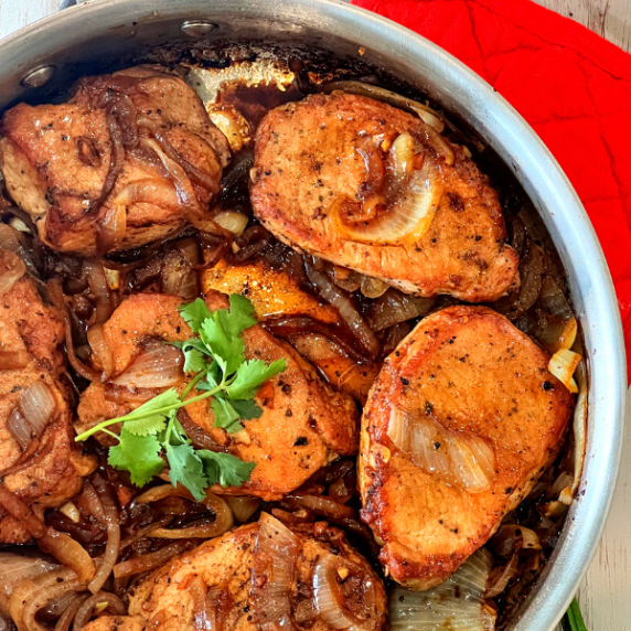 spicy pork chops recipe