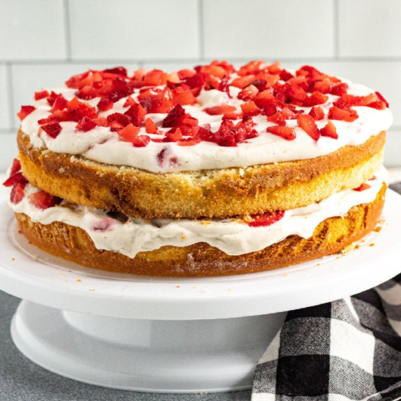 Strawberry Banana Cake