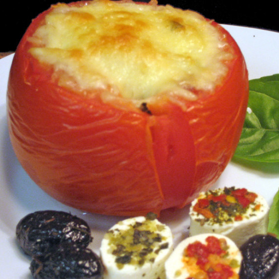 Stuffed Baked Tomato