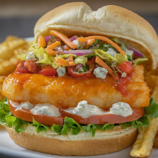 Buffalo Cod Fillet Sandwich