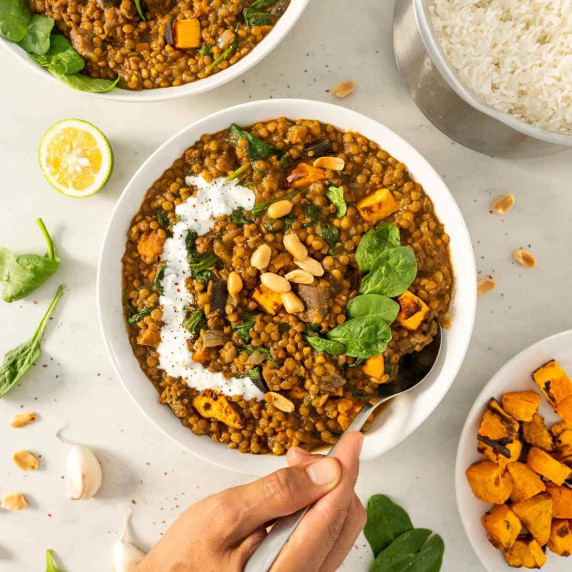 Easy Vegan Lentil Curry